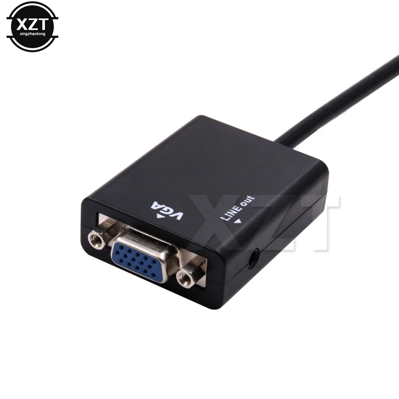 Newest HDMI to VGA Adapter Femal HDMI VGA Converter with HDMI to VGA 3.5mm Jack Audio Cable HDMI2VGA Adaptor for PS4
Newest HDMI to VGA Adapter Femal HDMI VGA Converter with HDMI to VGA 3.5mm Jack Audio Cable HDMI2VGA Adaptor for PS4