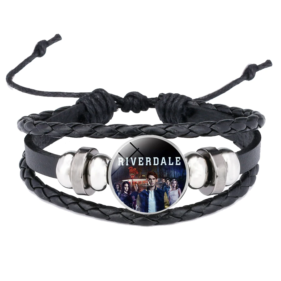 Riverdale Bracelet Men's Jewelry with Genuine Leather Multilayer Riverdale Pattern Glass Cabochon Charm Beaded Bracelet Bangle
Riverdale Bracelet Men's Jewelry with Genuine Leather Multilayer Riverdale Pattern Glass Cabochon Charm Beaded Bracelet Bangle
