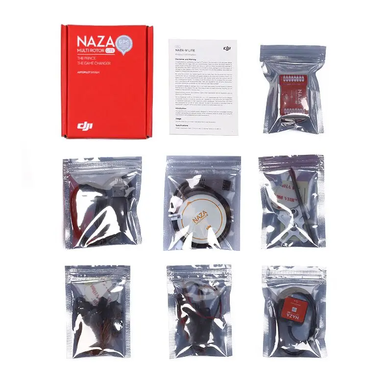 DJI Naza M Lite Flight Controller Naza-M Lite ( with GPS ) Multi-rotor Fly Control Combo for RC FPV Drone Quadcopter Original
DJI Naza M Lite Flight Controller Naza-M Lite ( with GPS ) Multi-rotor Fly Control Combo for RC FPV Drone Quadcopter Original