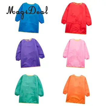 MagiDeal 6 Colors Children Kids Long Sleeve Apron Drawing Painting Waterproof Smock L
MagiDeal 6 Colors Children Kids Long Sleeve Apron Drawing Painting Waterproof Smock L