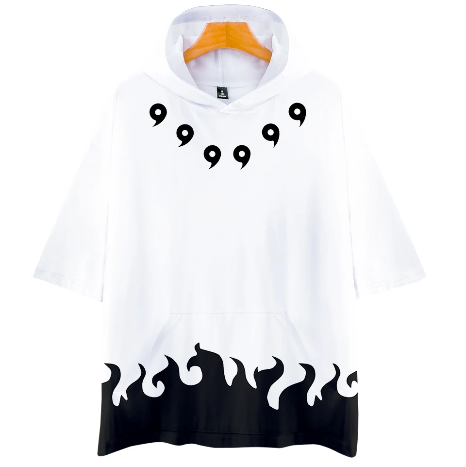 Naruto Six immortals clothes around COS hot short-sleeved hooded T-shirt unisex couples love family loaded cosplay
Naruto Six immortals clothes around COS hot short-sleeved hooded T-shirt unisex couples love family loaded cosplay