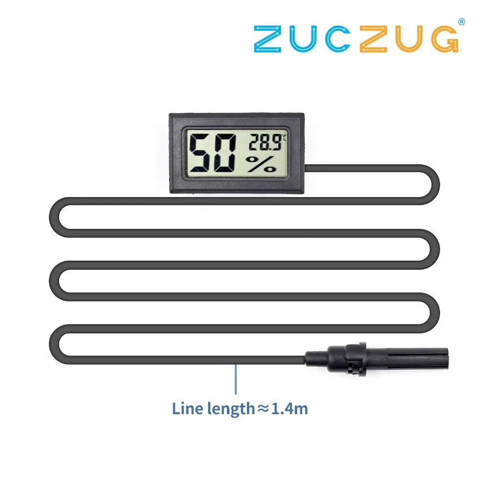Mini LCD Digital Thermometer Hygrometer Temperature Indoor Convenient Temperature Sensor Humidity Meter Gauge Cable
Mini LCD Digital Thermometer Hygrometer Temperature Indoor Convenient Temperature Sensor Humidity Meter Gauge Cable