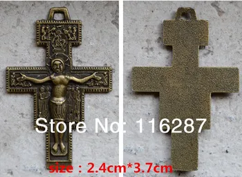 Catholic Religious Gifts Bronze St. Saint Francis Assisi San Damiano Tau Cross Crucifix Pendant prayer crosses necklace Pendant
Catholic Religious Gifts Bronze St. Saint Francis Assisi San Damiano Tau Cross Crucifix Pendant prayer crosses necklace Pendant