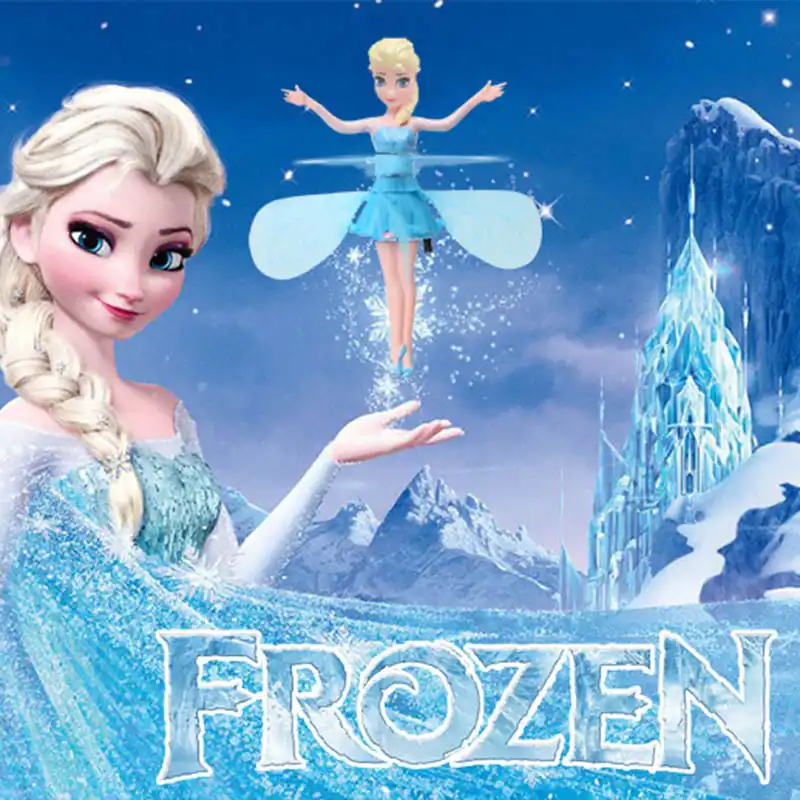 冷凍王女エルザ妖精魔法中断航空機制御フライング人形おもちゃ Gooum