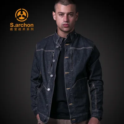 S.archon Men Jacket and Coat Trendy Warm Fleece Denim Jacket Winter Fashion Mens Jean Jacket Outwear Male Cowboy Tactical jacket
S.archon Men Jacket and Coat Trendy Warm Fleece Denim Jacket Winter Fashion Mens Jean Jacket Outwear Male Cowboy Tactical jacket