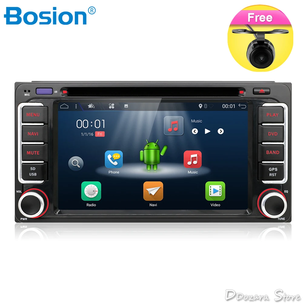 32G Quad Core car dvd android 9.0 double din gps navigation Wifi+Bluetooth+Radio for Toyota Hilux Camry Corolla Prado RAV4
32G Quad Core car dvd android 9.0 double din gps navigation Wifi+Bluetooth+Radio for Toyota Hilux Camry Corolla Prado RAV4