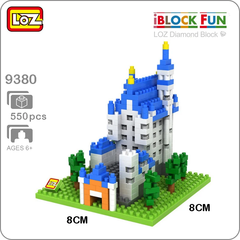 LOZ Architecture New Swan Stone Castle 3D Model DIY Mini Diamond World Famous Building Small Blocks Bricks Assembly Toy no Box
LOZ Architecture New Swan Stone Castle 3D Model DIY Mini Diamond World Famous Building Small Blocks Bricks Assembly Toy no Box