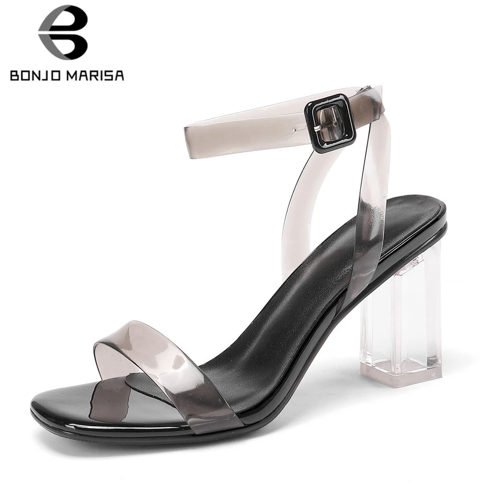BONJOMARISA New Ankle Strap High Heels Hot Sale Shoes Woman Casual Party Summer Sandals Size 34-39
BONJOMARISA New Ankle Strap High Heels Hot Sale Shoes Woman Casual Party Summer Sandals Size 34-39