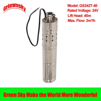 2m3/h 40m lift head 284W DC 24V 3inch Built-in MPPT solar pump submersible
2m3/h 40m lift head 284W DC 24V 3inch Built-in MPPT solar pump submersible