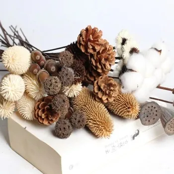 1 pcs Dried Flowers Natural Pine Cone Lotus Acorn Handmade Decorative Flores Secas for Home Decoration Diy Crafting Accessories
1 pcs Dried Flowers Natural Pine Cone Lotus Acorn Handmade Decorative Flores Secas for Home Decoration Diy Crafting Accessories