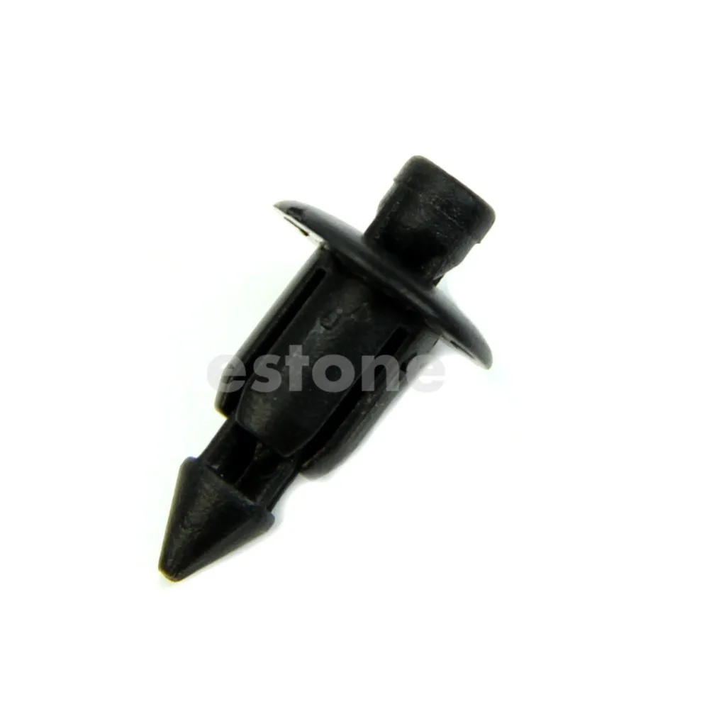 New 20Pcs Car Bumper Fender 6mm Hole Black Plastic Rivets Fasteners for Toyota for car accessories
New 20Pcs Car Bumper Fender 6mm Hole Black Plastic Rivets Fasteners for Toyota for car accessories