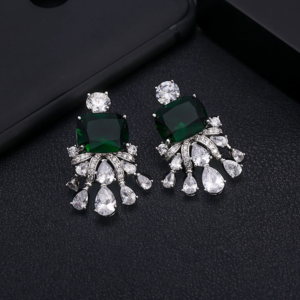 janekelly new Design Luxury Water Drop AAA Cubic Zircon Drop Earrings For Women Engagement Party Dinner Dress Jewelry
janekelly new Design Luxury Water Drop AAA Cubic Zircon Drop Earrings For Women Engagement Party Dinner Dress Jewelry