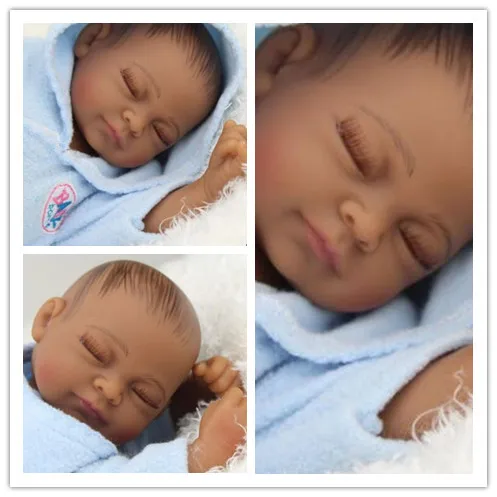 11 inch Mini silicon reborn babies full body Lifelike Reborn Dolls White Skin Babies Doll Full Vinyl body for kid's birthday gif
11 inch Mini silicon reborn babies full body Lifelike Reborn Dolls White Skin Babies Doll Full Vinyl body for kid's birthday gif
