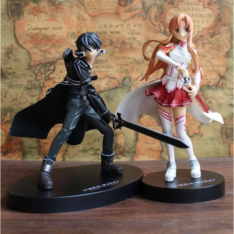 New Good PVC Sword Art Online Asuna Action Figure SAO Yuuki Kirito Anime Model Toy Birthday Gift Collectibles Free Shipping
New Good PVC Sword Art Online Asuna Action Figure SAO Yuuki Kirito Anime Model Toy Birthday Gift Collectibles Free Shipping