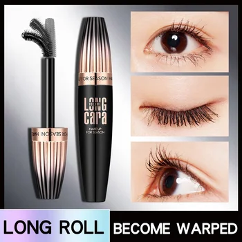 Makeup Eyelash Mascara Eye Lashes Makeup 4D Silk Fiber Lash Mascara Long Curling Black Waterproof Fiber Mascara DW19 
Makeup Eyelash Mascara Eye Lashes Makeup 4D Silk Fiber Lash Mascara Long Curling Black Waterproof Fiber Mascara DW19