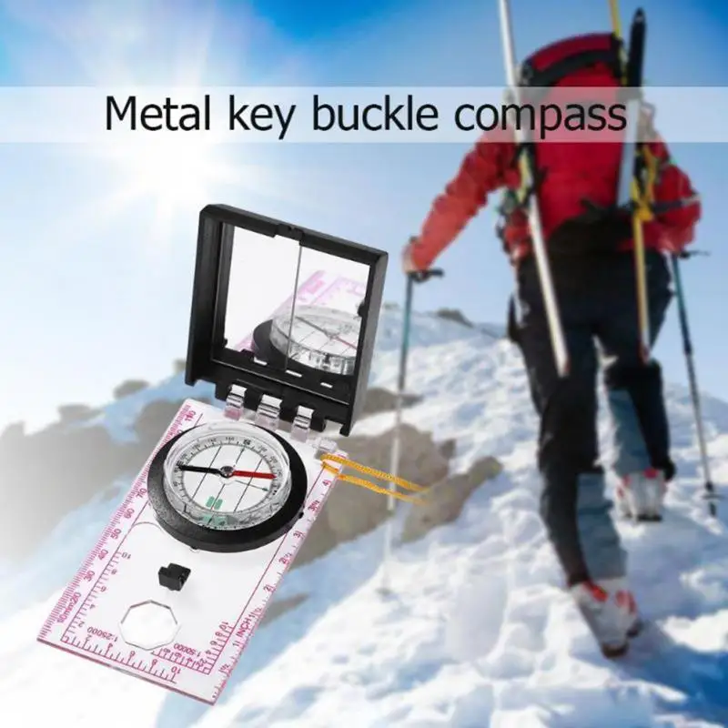 Outdoor Survival Tools Portable Magnifying Pointer Accurate With Mirror Camping Hiking Tools Mapping Ruler Positioning
Outdoor Survival Tools Portable Magnifying Pointer Accurate With Mirror Camping Hiking Tools Mapping Ruler Positioning