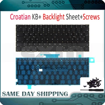 New Laptop A1534 Croatian Croatia EURO EU Keyboard w/ Backlight Backlit +Screws for Macbook 12" A1534 Keyboard 2015 2016 2017
New Laptop A1534 Croatian Croatia EURO EU Keyboard w/ Backlight Backlit +Screws for Macbook 12" A1534 Keyboard 2015 2016 2017