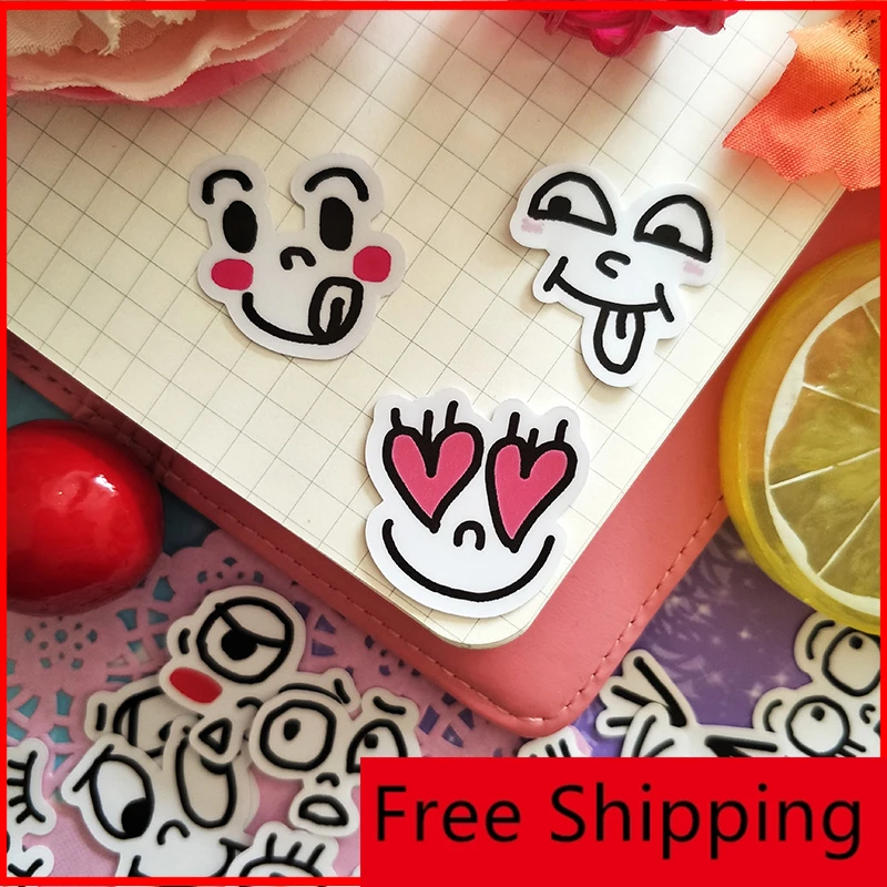 40 pcs facial expression personalized scrapbook Stickers scrapbooking material personalized sticker happy planner craft vellum
40 pcs facial expression personalized scrapbook Stickers scrapbooking material personalized sticker happy planner craft vellum