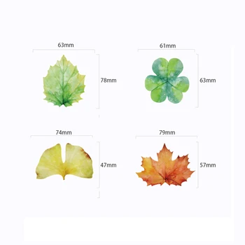 30 Sheets Leaf Memo Pad Decoration Sticky Notes Creative Notice Stickers School Office Supplies N Time Notepad Bookmark
30 Sheets Leaf Memo Pad Decoration Sticky Notes Creative Notice Stickers School Office Supplies N Time Notepad Bookmark