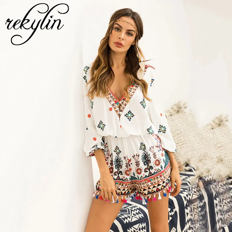 Lily Rosie Girl Off Shoulder Flare Sleeve Summer Playsuit Print Floral Boho Beach Playsuit Women White Short Jumpsuit Rompers
Lily Rosie Girl Off Shoulder Flare Sleeve Summer Playsuit Print Floral Boho Beach Playsuit Women White Short Jumpsuit Rompers