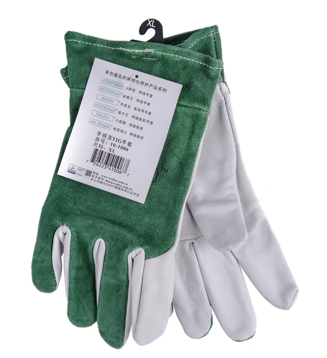Leather Work Gloves Goat TIG Welding MIG Goatskin Safety Glove Welder Gloves Sheep Skin 12 Pairs
Leather Work Gloves Goat TIG Welding MIG Goatskin Safety Glove Welder Gloves Sheep Skin 12 Pairs