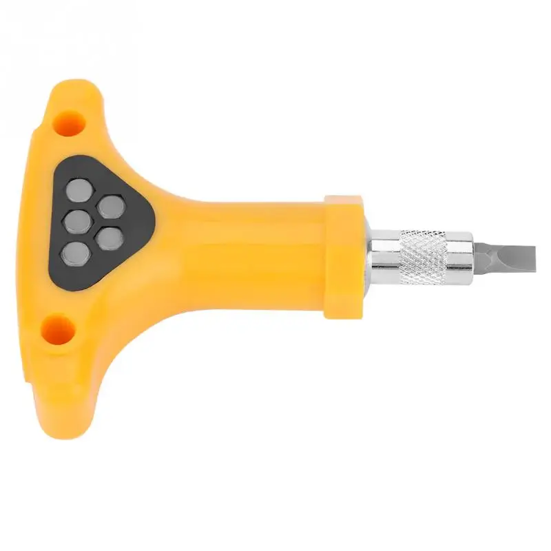 Hexagonal triangle ratchet screwdriver bit set T-wrench non-slip +5 screw drill bit
Hexagonal triangle ratchet screwdriver bit set T-wrench non-slip +5 screw drill bit