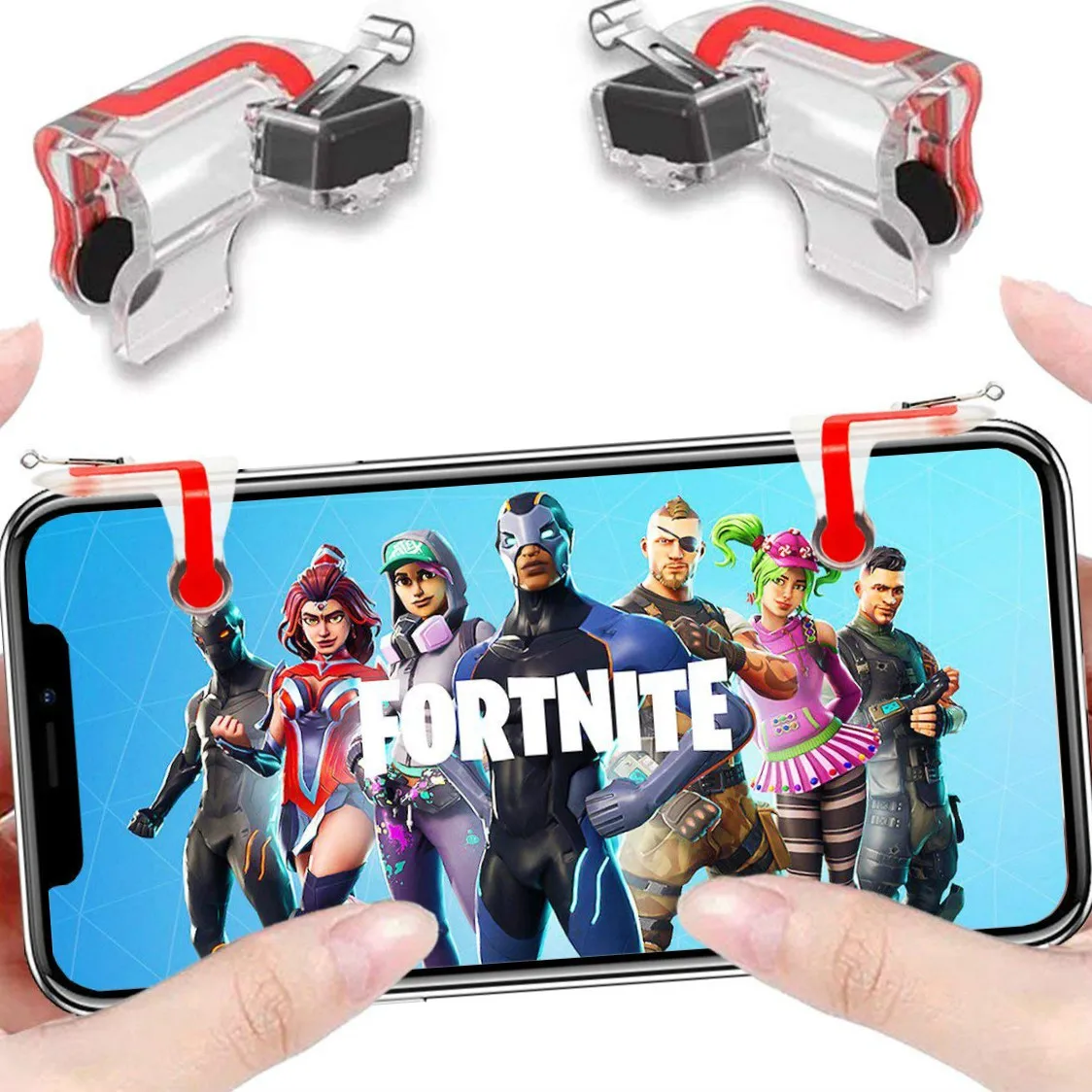 Universal Game Trigger Fire Button Smartphone Mobile Joystick Game L1 R1 Shooter Controller PUBG / Survival Rule / Arbor Output
Universal Game Trigger Fire Button Smartphone Mobile Joystick Game L1 R1 Shooter Controller PUBG / Survival Rule / Arbor Output