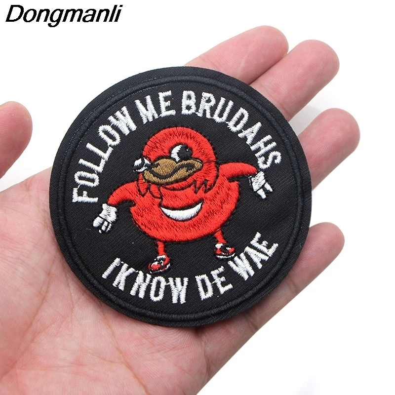 20 pcs/lot Ugandan Knuckles Meme Applique Patches clown patch Cartoon Cute badge for Clothes Backpack Embroidered Patch M2953
20 pcs/lot Ugandan Knuckles Meme Applique Patches clown patch Cartoon Cute badge for Clothes Backpack Embroidered Patch M2953