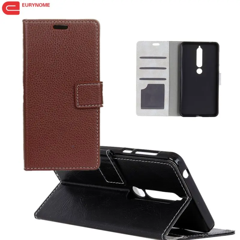 Pu Leather Case For Nokia 6 2018 Retro Litchi Wallet Card Slot Stand Case Cover for Nokia 6.1 2018 Nokia6 2018 Case With Pen 
Pu Leather Case For Nokia 6 2018 Retro Litchi Wallet Card Slot Stand Case Cover for Nokia 6.1 2018 Nokia6 2018 Case With Pen
