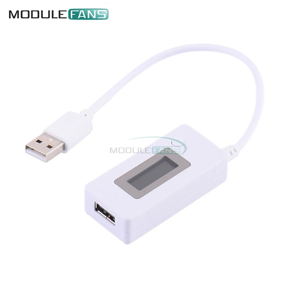 3V-7V DC LCD USB Detector Voltmeter Ammeter Mobile Power Charger Capacity Tester Meter Voltage Current Charging Monitor
3V-7V DC LCD USB Detector Voltmeter Ammeter Mobile Power Charger Capacity Tester Meter Voltage Current Charging Monitor