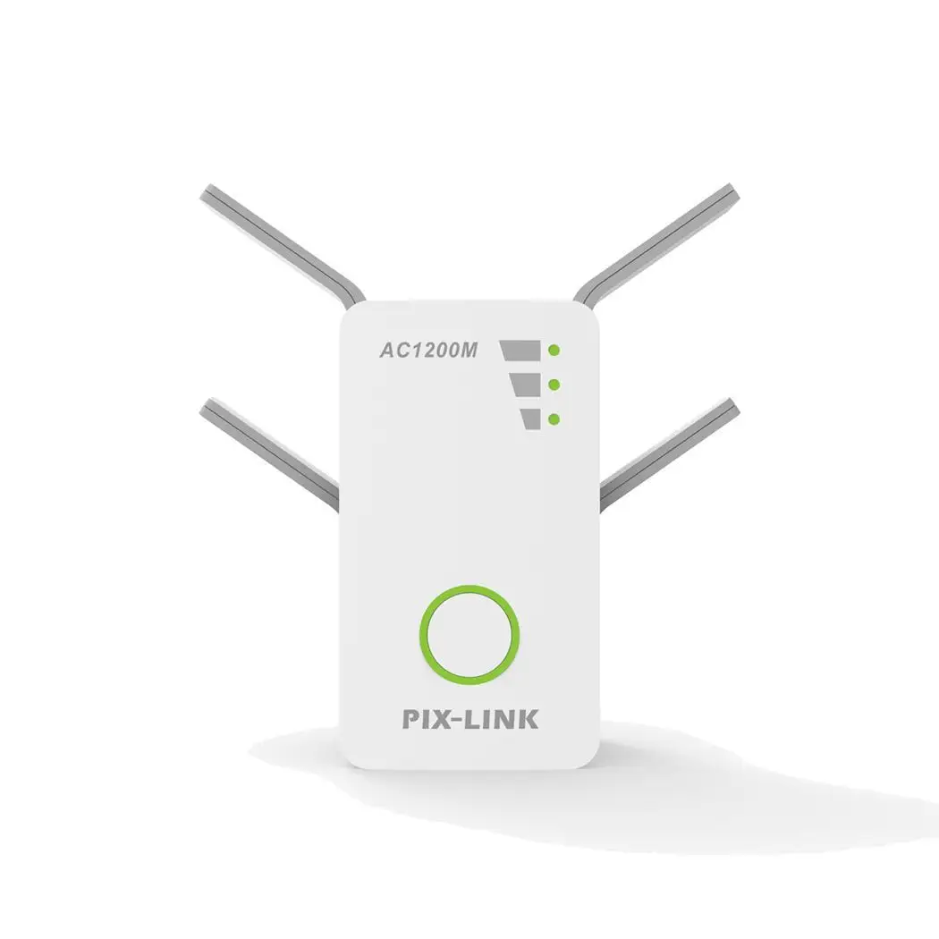 AC1200M Wireless High Power Repeater/Router/AP Range Extender Signal Yes 2.4G and 5G Booster 10 100Mbps
AC1200M Wireless High Power Repeater/Router/AP Range Extender Signal Yes 2.4G and 5G Booster 10 100Mbps