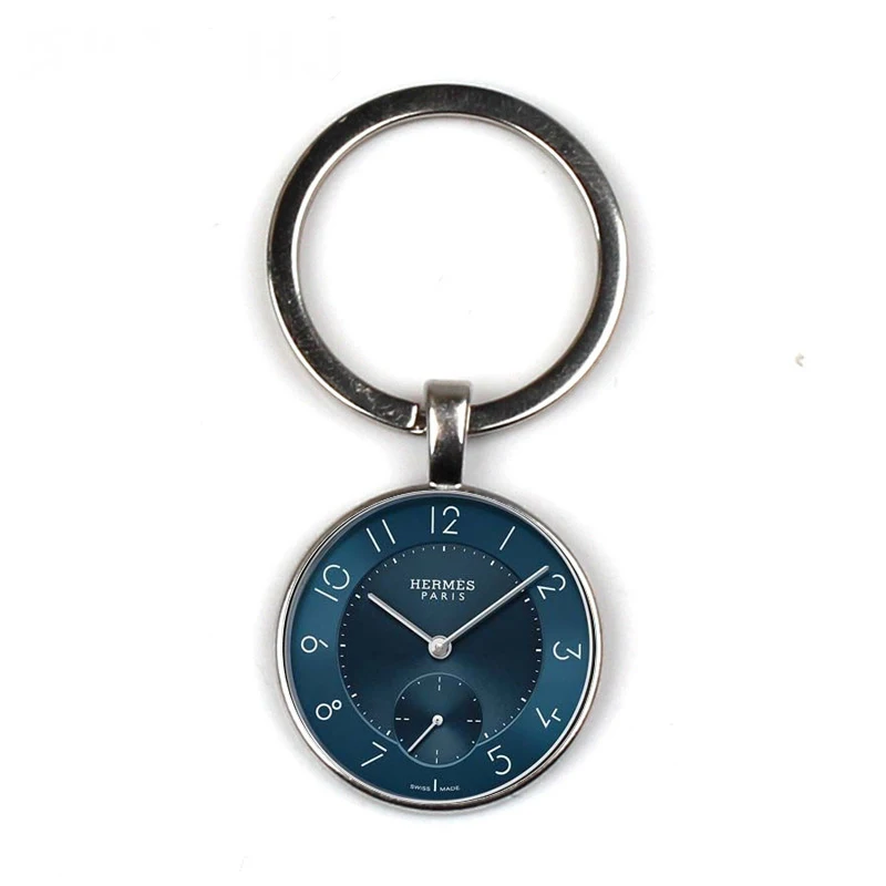 Wrought iron clock key chain wall clock key ring watch gift retro time private custom friend's gift
Wrought iron clock key chain wall clock key ring watch gift retro time private custom friend's gift