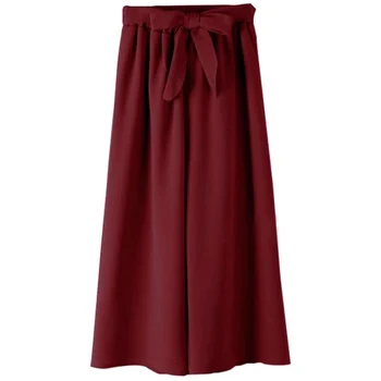 2019 Fashion Women Casual Loose Wide Leg Pants Elegant Elastic Waist Trousers High Waist Solid Long Pants
2019 Fashion Women Casual Loose Wide Leg Pants Elegant Elastic Waist Trousers High Waist Solid Long Pants