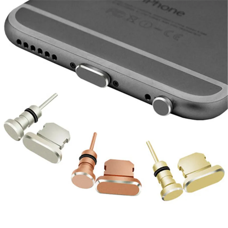SIANCS Aluminium Alloy Mobile Phone Charging Port Dust Plug+ 3.5mm Audio Earphone Jack Aux Interface Stopple For iPhone57 X Plus
SIANCS Aluminium Alloy Mobile Phone Charging Port Dust Plug+ 3.5mm Audio Earphone Jack Aux Interface Stopple For iPhone57 X Plus