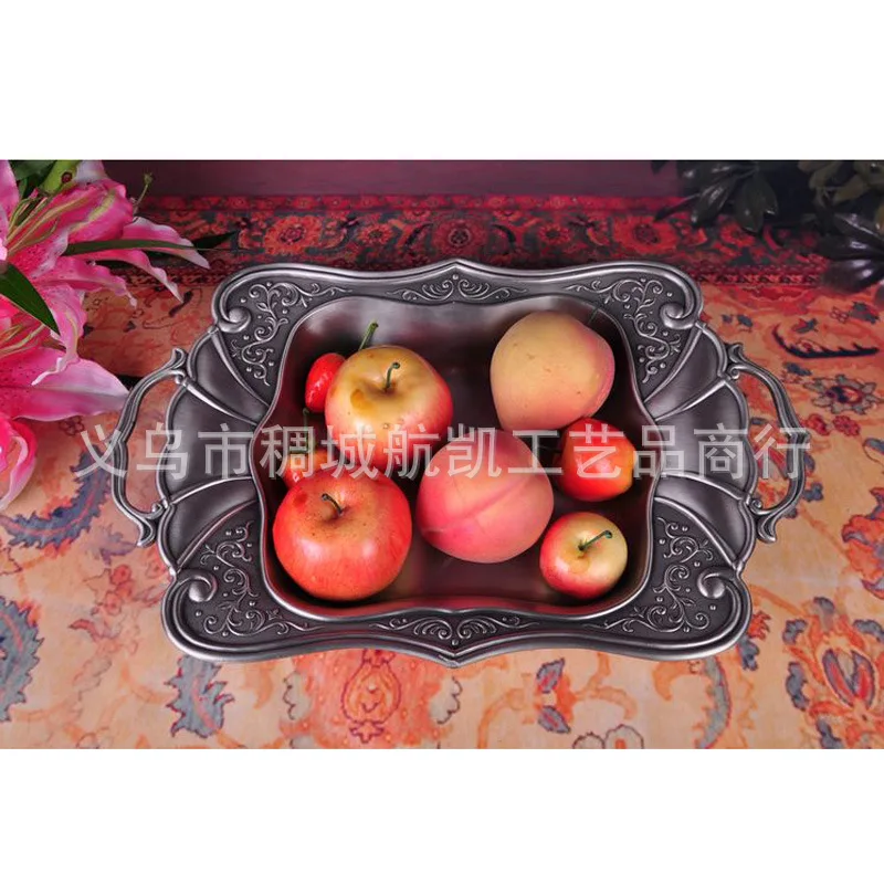 Zinc Alloy Craft Fashion Creative European Living Room Decoration Decoration Hotel KTV Table High-grade Metal Fruit Plate
Zinc Alloy Craft Fashion Creative European Living Room Decoration Decoration Hotel KTV Table High-grade Metal Fruit Plate