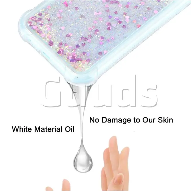 Dynamic Liquid Glitter Sand Quicksand Star TPU Case for Samsung Galaxy A7 2017 A720 - Rose