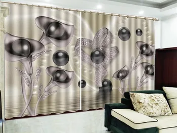 Luxury Diamond Black Pearl Beautiful Flowers Advanced 3D Curtain Custom Size Pattern Exquisite Practical Curtain
Luxury Diamond Black Pearl Beautiful Flowers Advanced 3D Curtain Custom Size Pattern Exquisite Practical Curtain