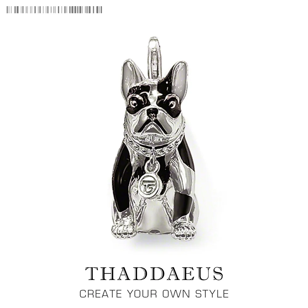 New Fashion Animal French Bulldog 925 Sterling Silver Pendant Charm for Women Men Cute Puppy Dog Jewelry Dropshipping
New Fashion Animal French Bulldog 925 Sterling Silver Pendant Charm for Women Men Cute Puppy Dog Jewelry Dropshipping