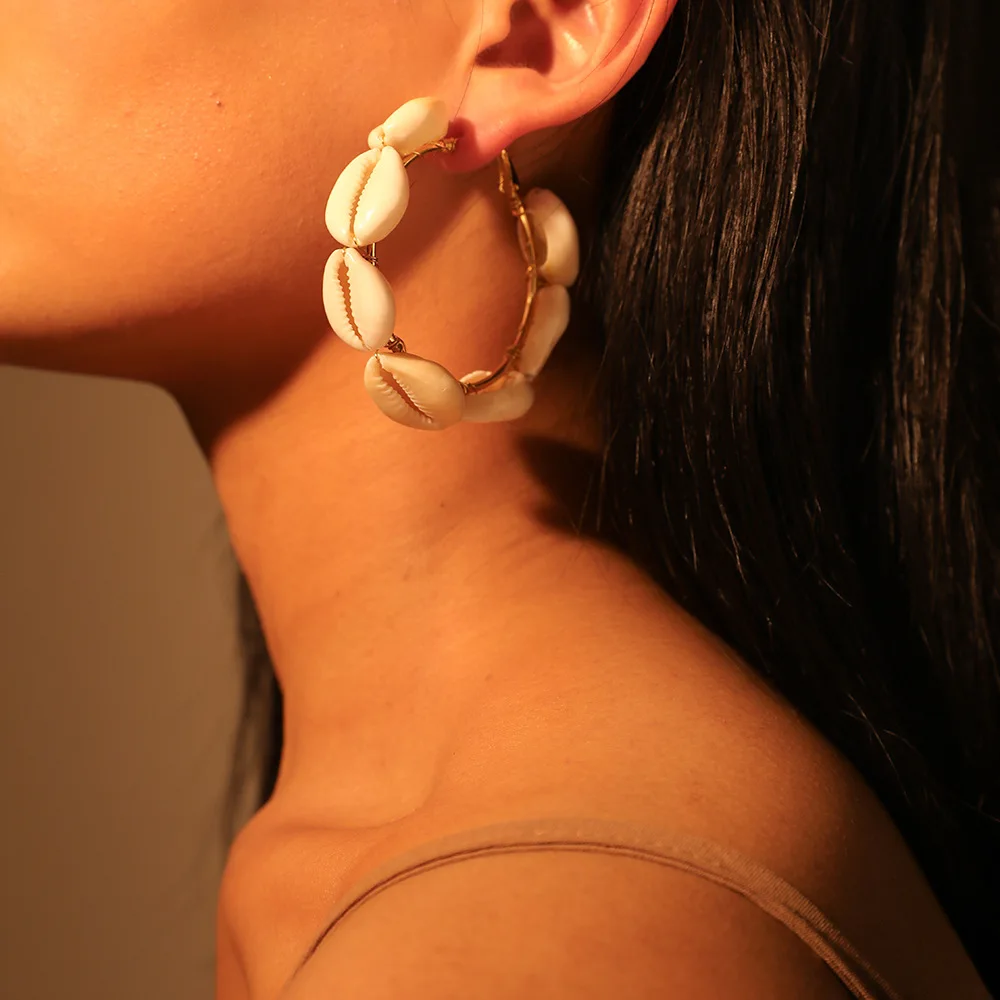 New Fashion Real Shell Conch Earrings For Women Hot Design Summer Party Gift Bohemian Wedding Drop Dangle Earrings Gifts
New Fashion Real Shell Conch Earrings For Women Hot Design Summer Party Gift Bohemian Wedding Drop Dangle Earrings Gifts