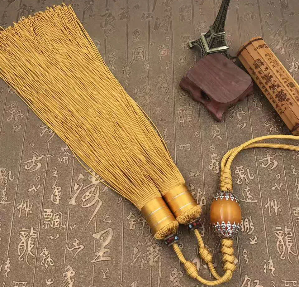 Kun Master Durable Tai Chi Or Kung Fu Sword Tassel Martial Arts Hard Return Sword Tassel Five Colors
Kun Master Durable Tai Chi Or Kung Fu Sword Tassel Martial Arts Hard Return Sword Tassel Five Colors