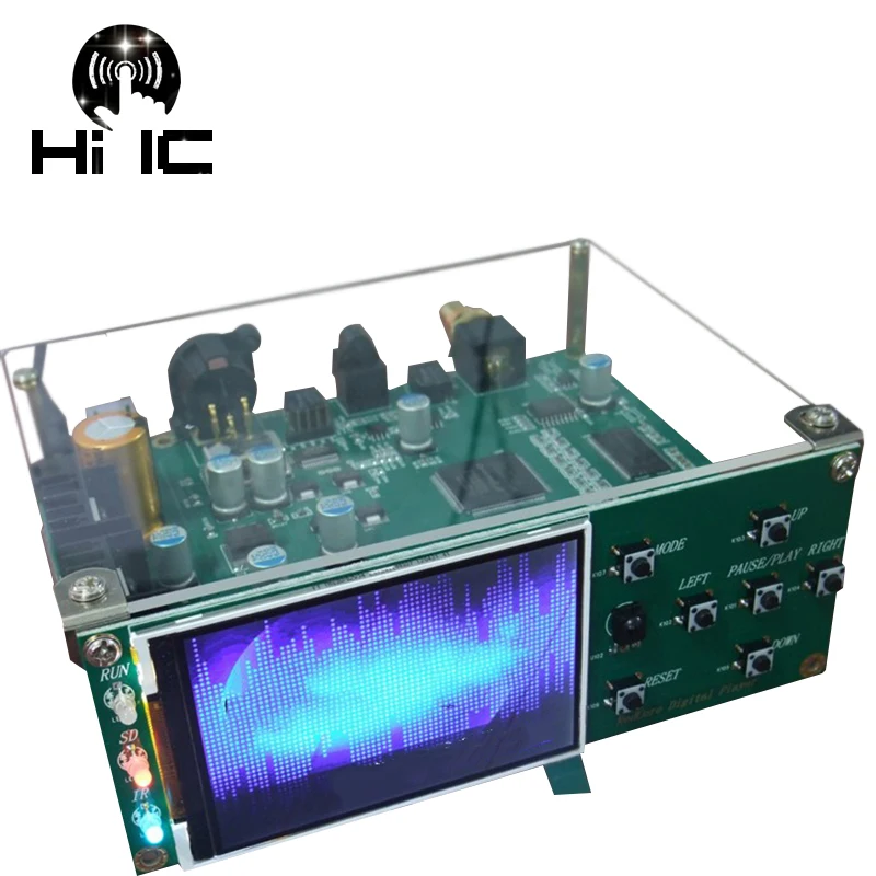 HIFI Audio Digital Linear Tape DLT FPGA Lossless Digital Turntable Player SD Card APE FLAC WAV 192K 32bit
HIFI Audio Digital Linear Tape DLT FPGA Lossless Digital Turntable Player SD Card APE FLAC WAV 192K 32bit