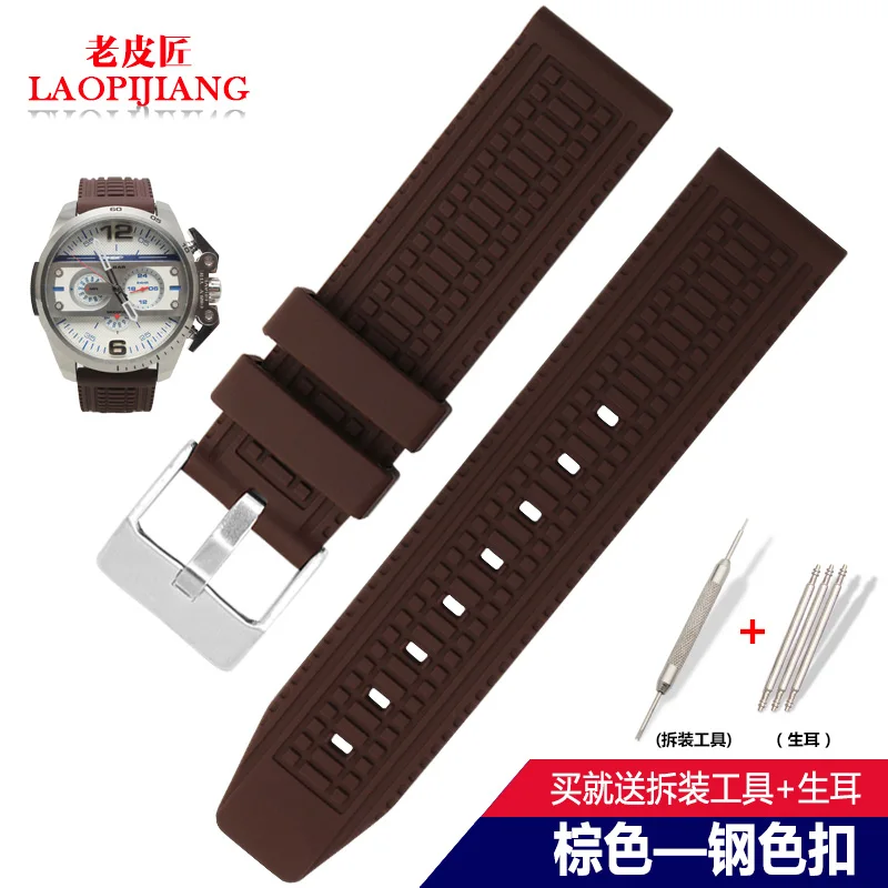 24mm New design Silicone rubber quality watchband Fit suunto i Watch diesel DZT2002 2006 DZ7257 7334 7317 7258 7259 Men Strap
24mm New design Silicone rubber quality watchband Fit suunto i Watch diesel DZT2002 2006 DZ7257 7334 7317 7258 7259 Men Strap