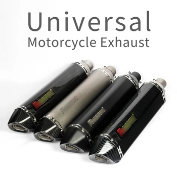 38-51mm Motorcycle Exhaust Muffler Tail Pipe Universal Stainless Steel Motorbike Modifiy Escape Exhaust System With DB Killer
38-51mm Motorcycle Exhaust Muffler Tail Pipe Universal Stainless Steel Motorbike Modifiy Escape Exhaust System With DB Killer