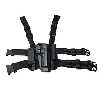Tactical Beretta M9 Gun Holster Tactical Hunting Airsoft Thigh Holster Military Paintball Pistol Leg Holster For Beretta 92 96