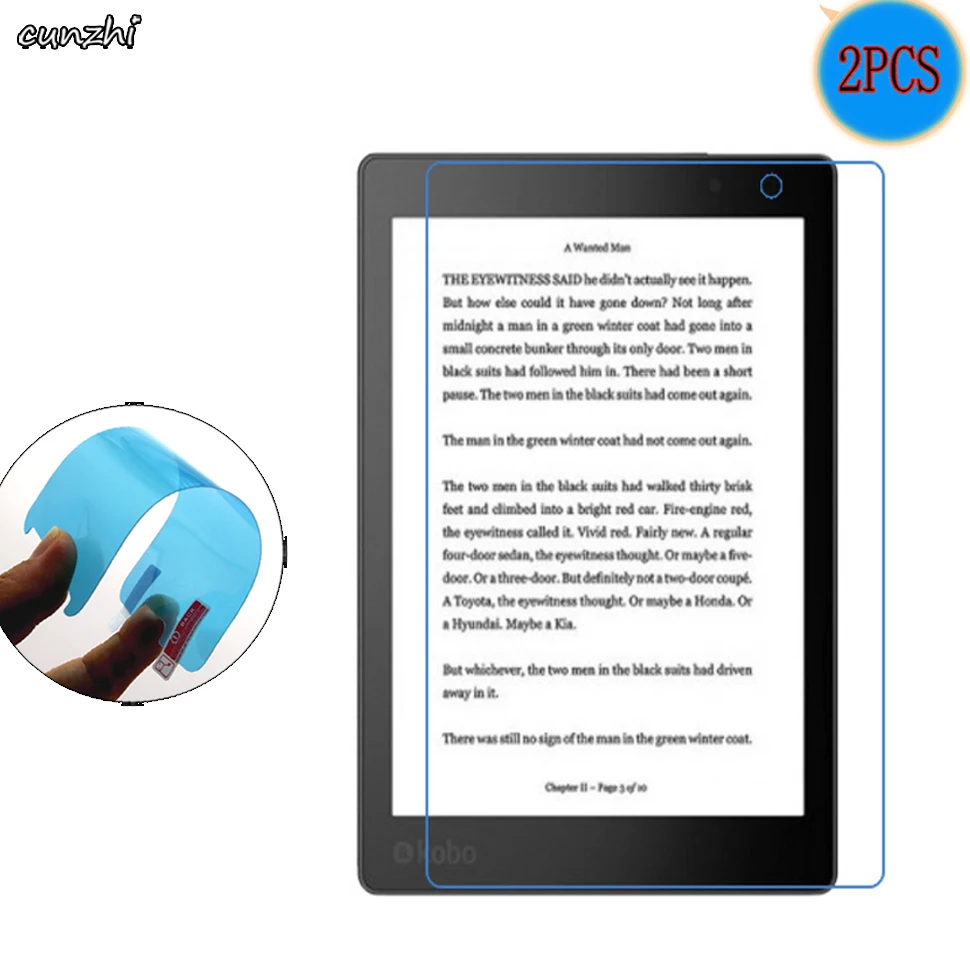 Clear Soft TPU Nano Explosion-proof Screen Protector film For Kobo Aura One 7.8 inch Tablet Film
Clear Soft TPU Nano Explosion-proof Screen Protector film For Kobo Aura One 7.8 inch Tablet Film
