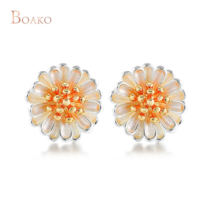 2018 Silver Plated Sunflower Stud Earrings for Women Girls Cute Rose Gold Black Small Zircon Daisy Earrings Jewelry brincos Z4
2018 Silver Plated Sunflower Stud Earrings for Women Girls Cute Rose Gold Black Small Zircon Daisy Earrings Jewelry brincos Z4