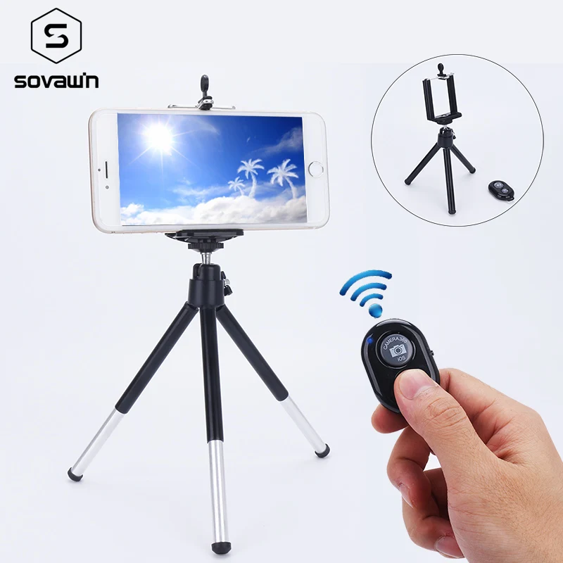 Bluetooth Flexible Universal Portable Aluminum Phone Holder Clip Selfie Tripod Stand For Smartphone For Camera DSLR Mount
Bluetooth Flexible Universal Portable Aluminum Phone Holder Clip Selfie Tripod Stand For Smartphone For Camera DSLR Mount