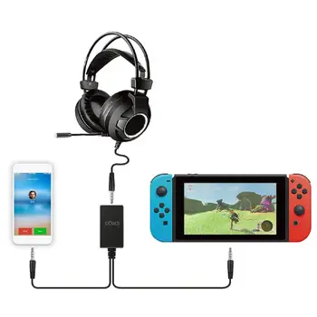 iPega PG-9176 For N-Switch Audio 2 in 1 Converter Adapter Connect For N-Switch Console to Headphone Earphone For Chatting
iPega PG-9176 For N-Switch Audio 2 in 1 Converter Adapter Connect For N-Switch Console to Headphone Earphone For Chatting