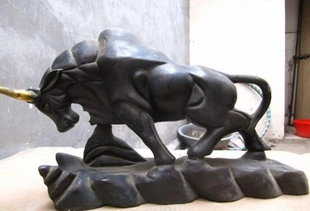 song voge gem S0600 10 Chinese Folk classical Copper Bronze Carved furibund OX Bull corrida statuary
song voge gem S0600 10 Chinese Folk classical Copper Bronze Carved furibund OX Bull corrida statuary