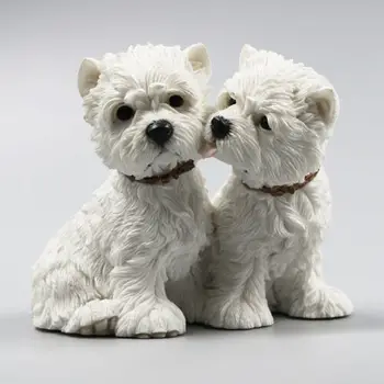 A Pair Resin Mini West Highland White Terrier Animal Dogs Handwork Model Lovers Statue
A Pair Resin Mini West Highland White Terrier Animal Dogs Handwork Model Lovers Statue